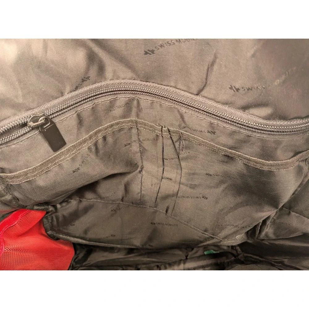 RFID Protection SwissMobility Gray Office Travel School Medium Laptop Backpack